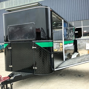 Remolque para Caballos HERUI de 3 Caballos, Carga en Ángulo, Semirremolque con Doble Eje, Frenos Eléctricos, Capacidad de Carga de 4T, Remolques para Caballos Estándar Australianos - Product Image 3