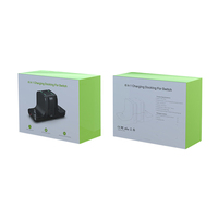 NS Joycon 6 en 1 Station d'accueil multifonctionnelle Support de charge pour Nintendo Switch/Joy Con/Switch Pro Controller Charging