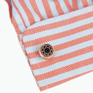 Bán Buôn 16Mm Vòng Vàng/<span class=keywords><strong>Rose</strong></span> Gold Mạ Đồng Kim Loại Khuy Măng Sét Cổ Điển Thiết Kế Hoa Cho Nam Giới Của Áo Sơ Mi Tại Đám Cưới Như Quà Tặng - Product Image 5