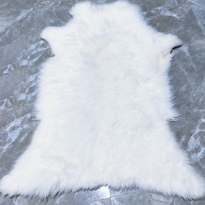 Pelliccia <span class=keywords><strong>di</strong></span> <span class=keywords><strong>agnello</strong></span> con pelliccia intera <span class=keywords><strong>di</strong></span> pelle <span class=keywords><strong>di</strong></span> pecora in pelliccia naturale con pelo lungo ricurvo sciarpa in tessuto <span class=keywords><strong>di</strong></span> vera pelliccia - Product Image 2