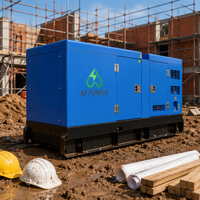 Générateur diesel silencieux conteneurisé de grande puissance 500 kVA 1250 kVA 1500 kVA avec moteur Mitsubishi, ATS, télécommande, triphasé, 4 fils, refroidissement par eau