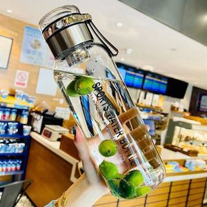 <span class=keywords><strong>Amazon</strong></span> Tốt Nhất Bán 2025 Ngoài Trời Công Suất Lớn Thủy Tinh Borosilicate Trà Chai Nước 1L Cốc Thủy Tinh Với Xử Lý Trà Infuser - Product Image 2