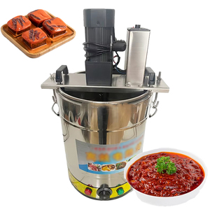 Hot Pot Seasoning Stir-<b>Fry</b> Machine Soup Porridge Boiler Machine Heating Tank With Mixer for Juice Jam Sauce - Product Image 1