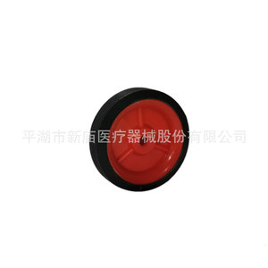 Roulette à roue unique Phxs 80mm, roulement universel pour équipement médical - Product Image 3