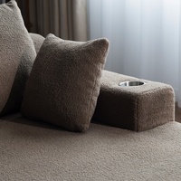 Fabricant de canapés modernes Cloud Couch, canapé-lit de luxe ODM, mousse haute densité, canapé compressé sur mesure OEM en boîte pour salons
