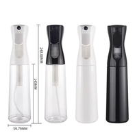 Pulvérisateur à gâchette haute pression en plastique PET de 200 ml et 300 ml, flacon pulvérisateur à mousse continue pour le nettoyage de la maison, emballage cosmétique