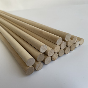 Barras redondas <span class=keywords><strong>de</strong></span> <span class=keywords><strong>madera</strong></span> para manualidades y palos <span class=keywords><strong>de</strong></span> <span class=keywords><strong>madera</strong></span>, <span class=keywords><strong>3</strong></span>/8x24 pulgadas, Sin terminar, DIY - Product Image 3
