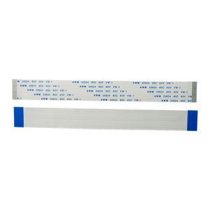 AWM FFC/FPC 케이블 80c 12V VW 10핀 0.5mm 200mm 전방향 유연 구리 코어 전자 친환경 PVC - Product Image 3