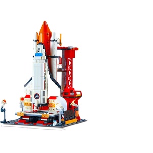 SY <span class=keywords><strong>navette</strong></span> <span class=keywords><strong>spatiale</strong></span> jouets ensembles de construction tour de contrôle Kit de construction éducatif espace Exploration fusée <span class=keywords><strong>jouet</strong></span> tige <span class=keywords><strong>jouet</strong></span> - Product Image 1