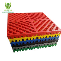 Modulaire Anti-dérapant Sol En Plastique Épaissir Lave-Auto Atelier Caillebotis Tapis carrelage de garage en caoutchouc