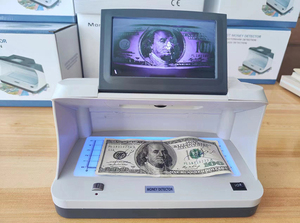 Nhà máy trực tiếp bán tiền giả dò hồng ngoại Detector IR UV LED mg Mult giả tiền giấy <span class=keywords><strong>Tester</strong></span> - Product Image 4