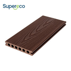 SUPERECO Revêtement de sol en WPC moderne, gaufrage 3D, installation par clipsage, écologique, imperméable, durée de vie supérieure à 15 ans, <span class=keywords><strong>terrasse</strong></span> extérieure - Product Image 4