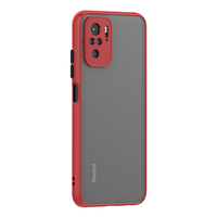 Coque arrière en TPU mat givré, acrylique rigide, PC fumé, prix bas, pour Xiaomi Redmi Note10 4G Note 10S version indienne