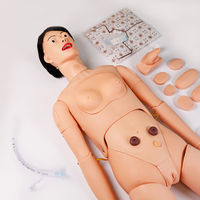 Maniquí de Enfermería Masculino Multifuncional Avanzado H1, Simulador de Cuerpo Completo Realista de PVC, Tamaño Real, Certificado ISO, para Escuelas de Medicina