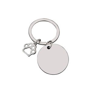 Llavero Personalizado de Acero Inoxidable con Grabado Láser de Fábrica, Impresión UV a Color, con Logotipo de Empresa, Material en Blanco para Regalo Navideño - Product Image 3