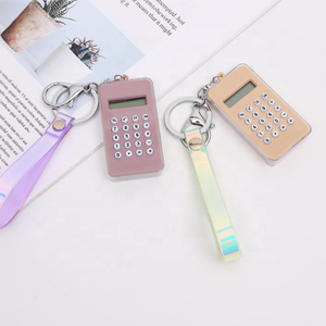 Nueva llegada laberinto descompresión <span class=keywords><strong>de</strong></span> juguete multicolor portátil mini calculadora llavero - Product Image 3