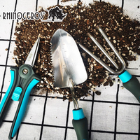 Ensemble d'outils de jardin RHINOCEROS, transplanteur, truelle, cultivateur, outils de jardinage à main, gadgets de jardin, outils pour plantes, 3 pièces/ensemble
