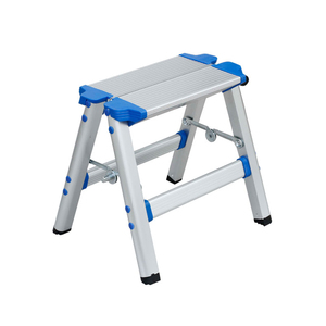 Plataforma de Trabajo, Taburete Escalera Plegable, Estante Estable, Aluminio Plegable con Certificación EN131, Capacidad de Carga de 150 kg, Interior/Exterior, para Camping - Product Image 1