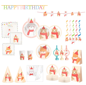 ชุดตกแต่งงานเลี้ยงวันเกิดเด็กธีมสัตว์จาก DAMAI พร้อมของตกแต่งแบบแขวนเกลียว ของตกแต่งรังผึ้ง ถุงของขวัญ และอุปกรณ์เสริม - Product Image 3