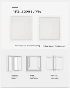 Améliorez votre style de maison avec un accessoire de décoration moderne motorisé en PVC Sheer Vertical Blind Shade