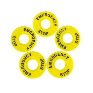 Công Tắc Nút Nhấn Đường Kính Ngoài <span class=keywords><strong>60Mm</strong></span> 22Mm Khung Nhãn Công Tắc Dừng Khẩn Cấp Biển Báo Bằng Nhựa - Product Image 4