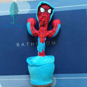 Baby Kinderen Dansen Herhaalde Pratende Opname Zingen Lichtgevende Cactus Animatie Pluche Speelgoed Educatief Cadeau Knuffel - Product Image 4