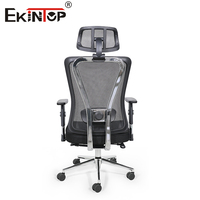 Chaises de bureau Ekintop, chaises en maille modernes pour le bureau, chaise de travail de direction, chaise d'ordinateur, chaise ergonomique commerciale pour le bureau