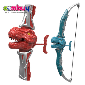 Ensemble de tir à l'arc pour enfants avec cible en forme de dinosaure à assembler soi-même - Product Image 2