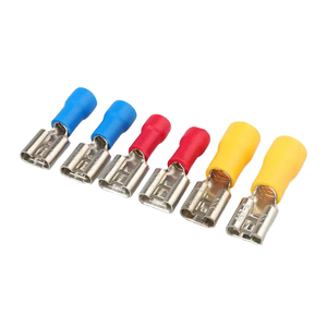 Kit <span class=keywords><strong>Terminal</strong></span> bertekanan dingin 2.8mm 4.8mm 6.3mm-konektor penjepit/cincin/garpu penyambung cepat terisolasi untuk kabel otomotif - Product Image 1
