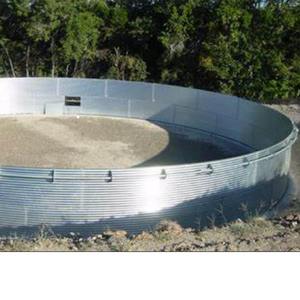 Tanque de agua galvanizado de alta calidad Tanque de almacenamiento prefabricado Depósito de agua contra incendios Solución de acumulación de agua Precio bajo - Product Image 2