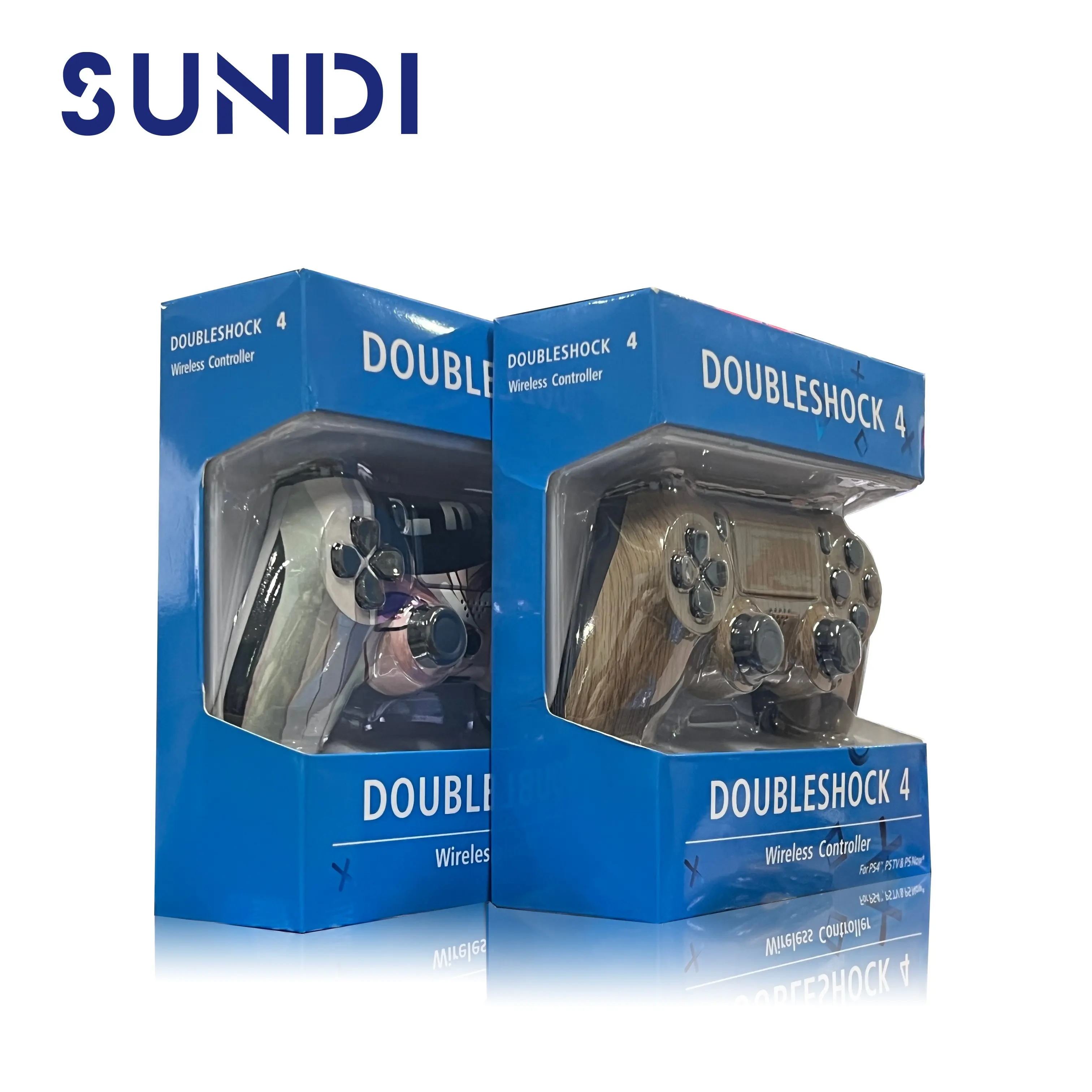 Stokta en satıcı SUNDI fabrika toptan kablosuz oyun konsolu gamepad joystick ve oyun kontrolörleri için ps4