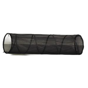 Personalizzabile in rete traspirante Pet <span class=keywords><strong>Tunnel</strong></span> eco-friendly nero pieghevole cane gatto giocattolo interattivo con filo di acciaio elasticizzato stile classico - Product Image 1