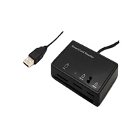 Lector de tarjetas inteligente multifunción 4 en 1, EMV, Chip SIM, USB, móvil, DCR3516