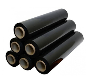 Rollo de Plástico Negro Opaco para Envolver, Rollo de Film Estirable para Embalaje, Envoltura Manual para Paquetes - Product Image 4