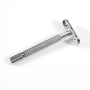 Reusable Razor Mens Old Shaving Razor Metal Double Edge Blades Steel Stainless for Close Shave