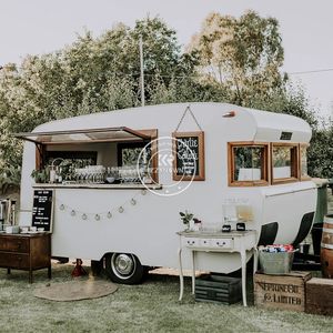 2025 Small Business Fully Equipment Mobile Fast Food <b>Cart</b> Crepe Food Truck With Extension Concession Food Trailer - Product Image 2