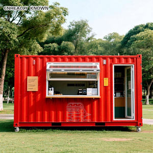 Café-bar-restaurant modulaire préfabriqué en conteneur, unité de vente ambulante - Product Image 6