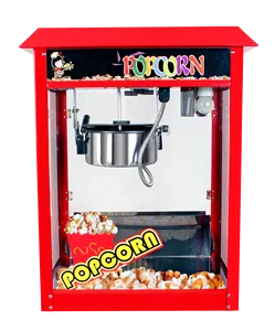 New Electric Popcorn Maker Food Display Showcase Popcorn Warmer Machine for Home Use or Restaurant Snack Machines
