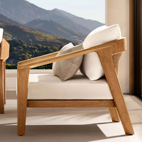 Canapé de jardin haut de gamme, chaise longue de luxe, ensemble de canapés d'extérieur pour piscine et villa