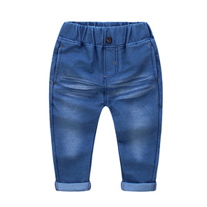 Jeans classiques en coton, pantalon ballon en denim, fabriqué en Chine - Product Image 3