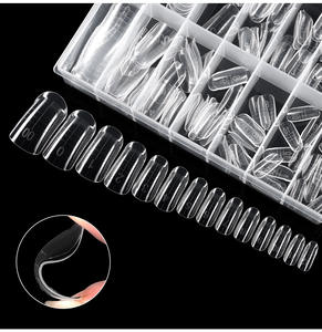 Kit <span class=keywords><strong>de</strong></span> 140 Moules pour <span class=keywords><strong>Ongles</strong></span> d'Orteil, 15 Tailles, en Polyéthylène, Couverture Complète en Gel, Réutilisables pour Extension d'<span class=keywords><strong>Ongles</strong></span> en Acrylique, Soin des Pieds - Product Image 2