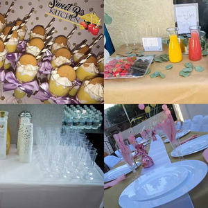 Copas de Champán Desechables de Plástico Transparente PS de 160 ml, Copas de Postre, Copas de Vino para Fiestas y Bodas - Product Image 6