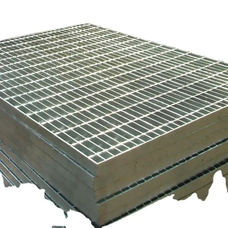 Griglia per pavimento in ferro zincato a caldo griglia per griglia griglia saldata impianto chimico griglia in acciaio