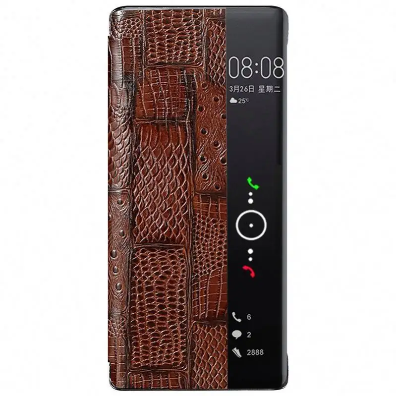 Mobiele Telefoon Accessoires Mobiele Telefoon Hoes Voor Huawei Mate50 Telefoon Hoesje Mate40pro Smart Flip Lederen Schede 30 All-Inclusive Beschermhoes