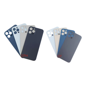 Remplacement de la <span class=keywords><strong>vitre</strong></span> arrière à grande ouverture pour iPhone <span class=keywords><strong>12</strong></span> Mini <span class=keywords><strong>12</strong></span> <span class=keywords><strong>Pro</strong></span> <span class=keywords><strong>Max</strong></span>, panneau de verre arrière, couvercle de batterie - Product Image 1