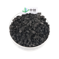 Harga Pabrik Karbon Aktif Granular Berbasis Batubara 4-8 Mesh untuk Pengolahan Air Limbah, Kemasan 25 kg