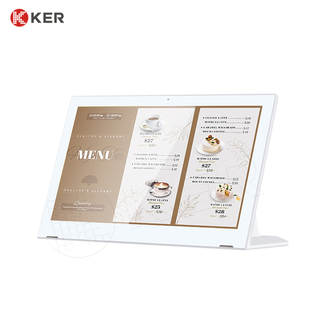 Wholesale Android Tablet 23.8 Inch L Shape Android Tablet Digital Signage Lcd Food Menu Order for Restaurants