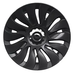 Car Hubcaps Wheel Cover Decorative 19 Inch Cyclone Symmetrical Design Suitable For Tesla