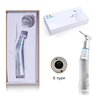 Pieza de mano dental contra-ángulo 1:1 con LED, manual, con irrigación interna, certificación CE ISO, buena calidad