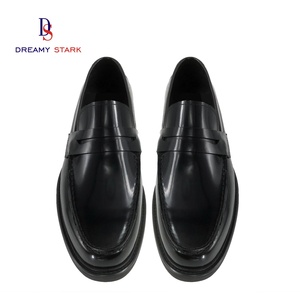 Chaussures Homme Classiques en Cuir Verni de Haute Qualité, Modèle Dreamy Stark, Couleur Personnalisée, à Enfiler, avec Semelle en Caoutchouc, Idéales pour le Bureau et les Mariages - Product Image 3